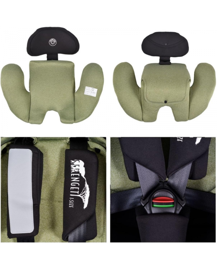 Moni Seggiolino Auto i-Size Serengeti Green