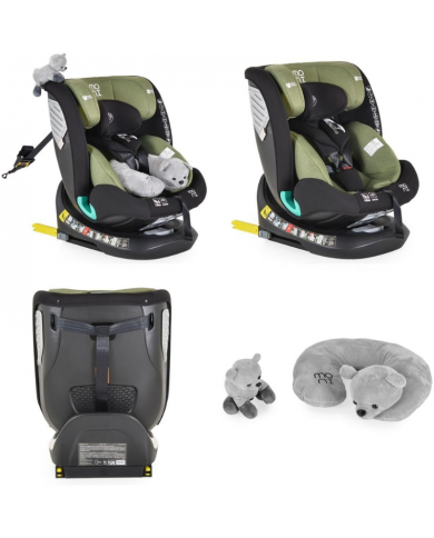 Moni Seggiolino Auto i-Size Serengeti Green