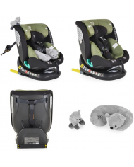 Moni Seggiolino Auto i-Size Serengeti Green