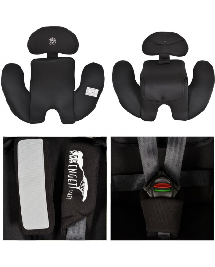 Moni Seggiolino Auto i-Size Serengeti Black