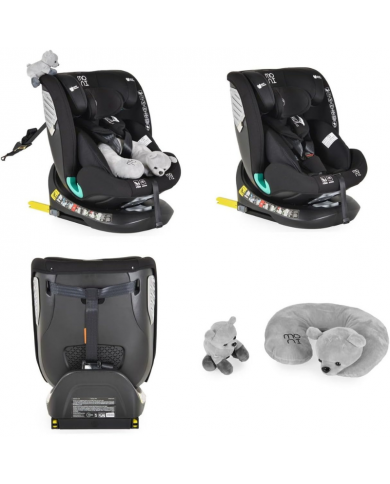 Moni Seggiolino Auto i-Size Serengeti Black