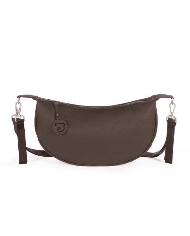 Pasito A Pasito Borsa a Tracolla Gondola NEW London Brown