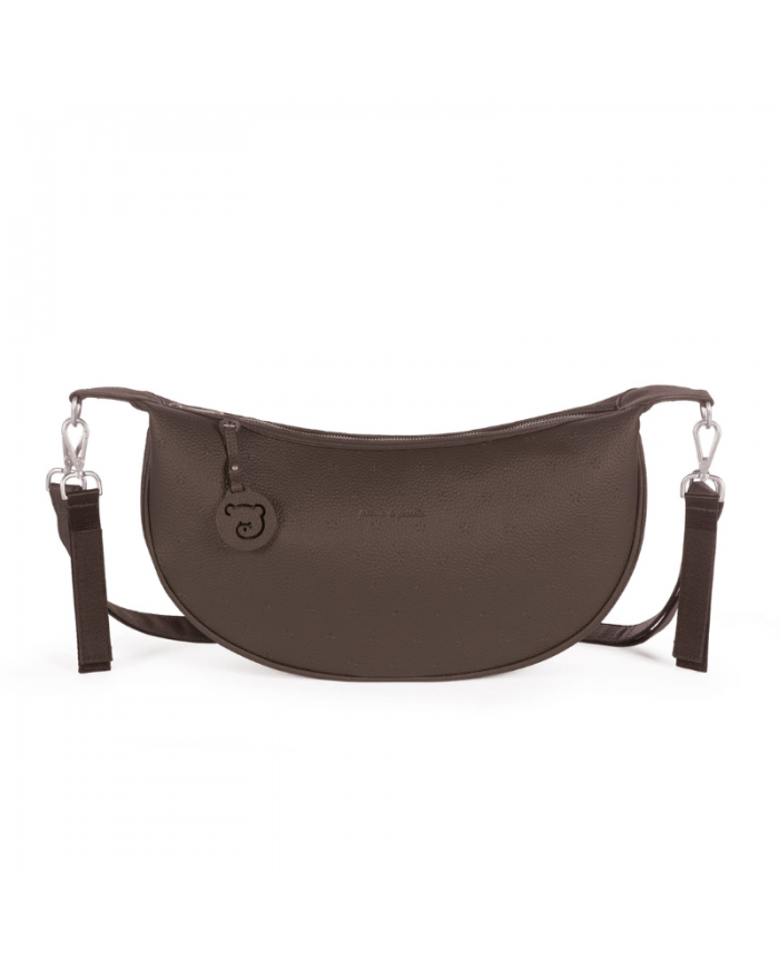 Pasito A Pasito Borsa a Tracolla Gondola NEW London Brown