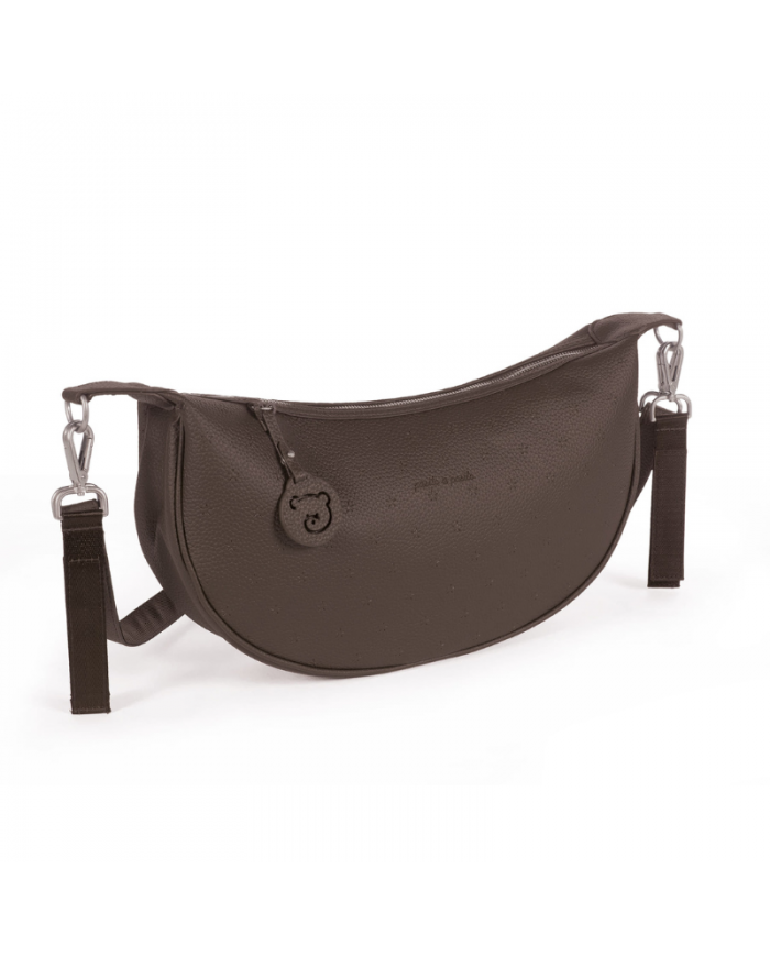 Pasito A Pasito Borsa a Tracolla Gondola NEW London Brown