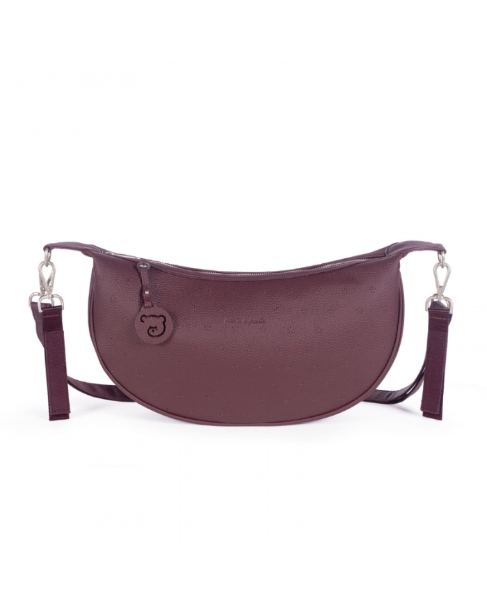 Pasito A Pasito Borsa a Tracolla Gondola NEW London Cherry