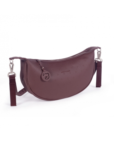 Pasito A Pasito Borsa a Tracolla Gondola NEW London Cherry