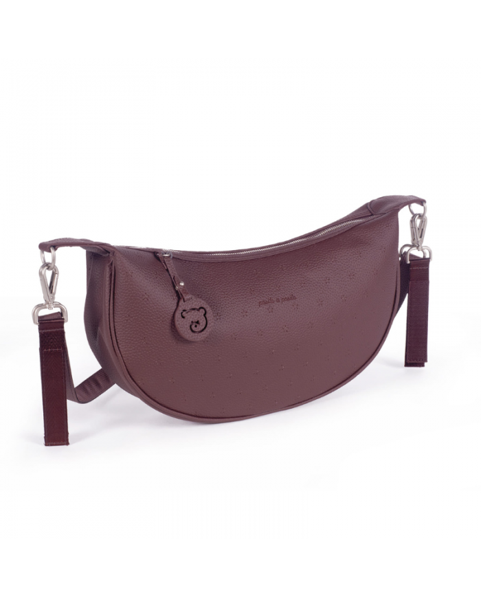 Pasito A Pasito Borsa a Tracolla Gondola NEW London Cherry