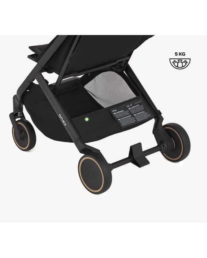 Anex Air-X2 Nero passeggino leggero 0-22kg
