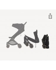 Anex Air-X2 Nero passeggino leggero 0-22kg