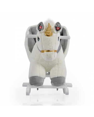 Moni Dondolo Plush Rocking Animal Moon