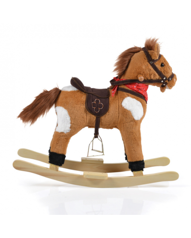 Moni Dondolo Plush Rocking Animal Horse Thunder