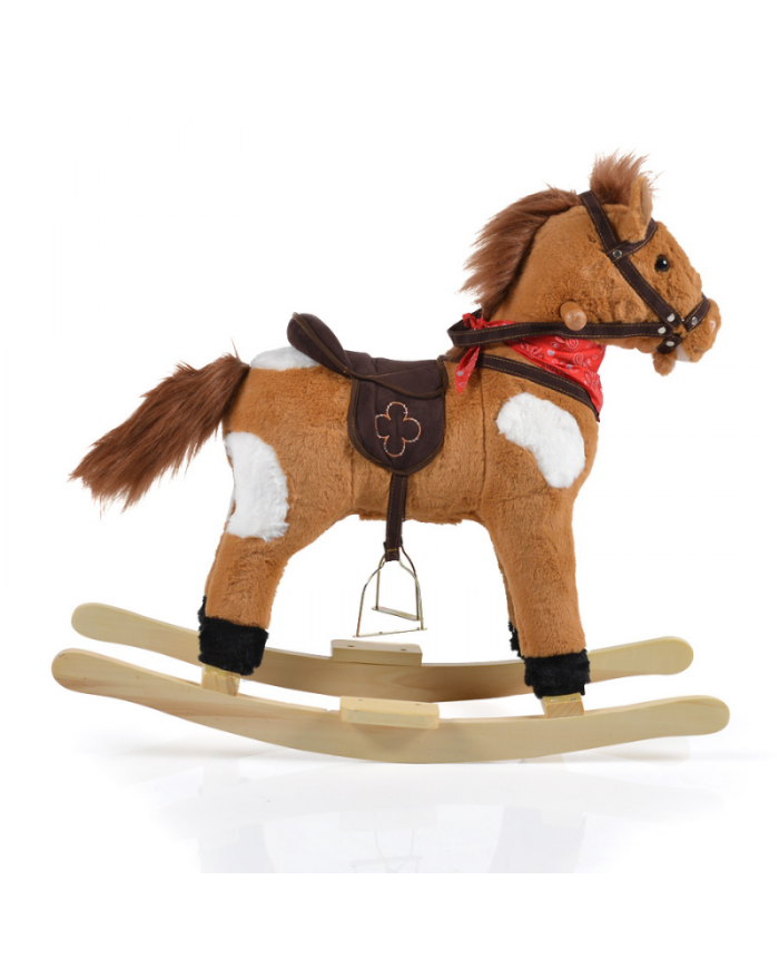 Moni Dondolo Plush Rocking Animal Horse Thunder