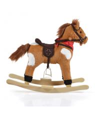Moni Dondolo Plush Rocking Animal Horse Thunder
