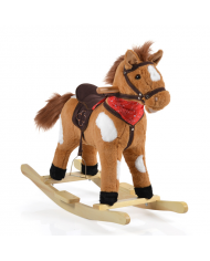 Moni Dondolo Plush Rocking Animal Moon