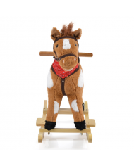Moni Dondolo Plush Rocking Animal Horse Thunder