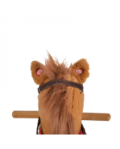 Moni Dondolo Plush Rocking Animal Horse Thunder