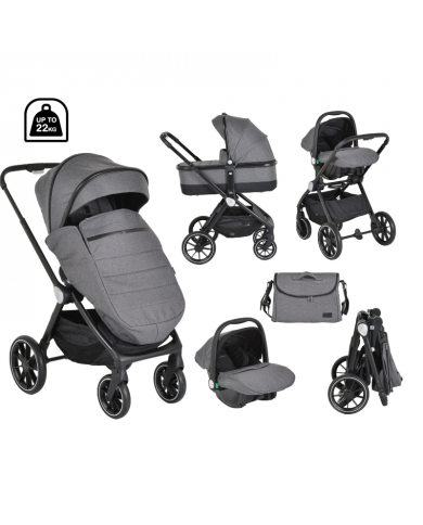 Cangaroo Trio Christiano Dark Grey