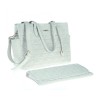 Nanan Borsa Mamma Con Manici Azzurra - Linea Pastello