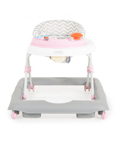Cangaroo Girello Babywalker Cody Pastel Pink