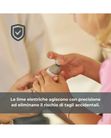Nuvita Tagliaunghie e Limaunghie elettrico Trimmy