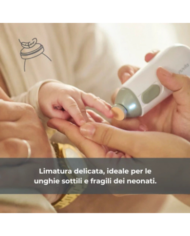 Nuvita Tagliaunghie e Limaunghie elettrico Trimmy