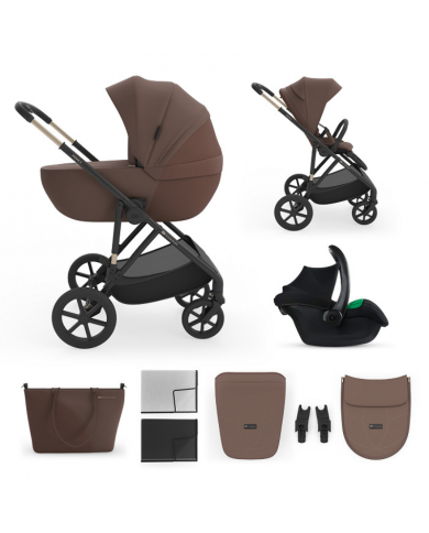 Kinderkraft Trio Prime 3 Velvet Mokka