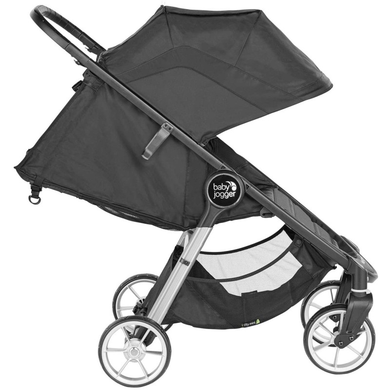 POUSSETTE BABY JOGGER CITY MINI2 4 ROUES JET NOIR Payez en 3 fois Zero interet