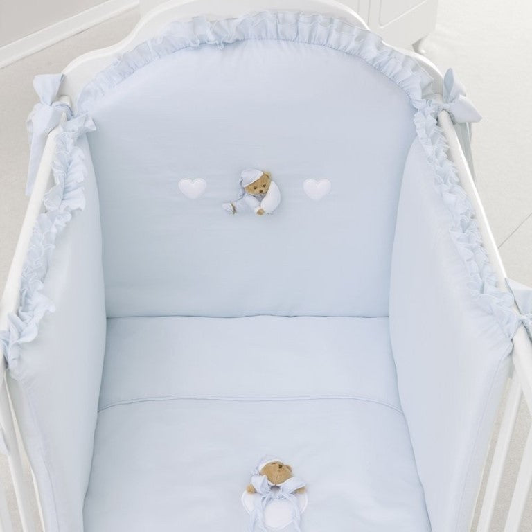 Nanan Set Piumone 4 Pz Azzurro - Linea Puccio
