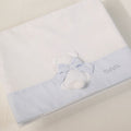 Nanan Set Lenzuola Carrozzina 3Pz Azzurro - Linea Fiocco
