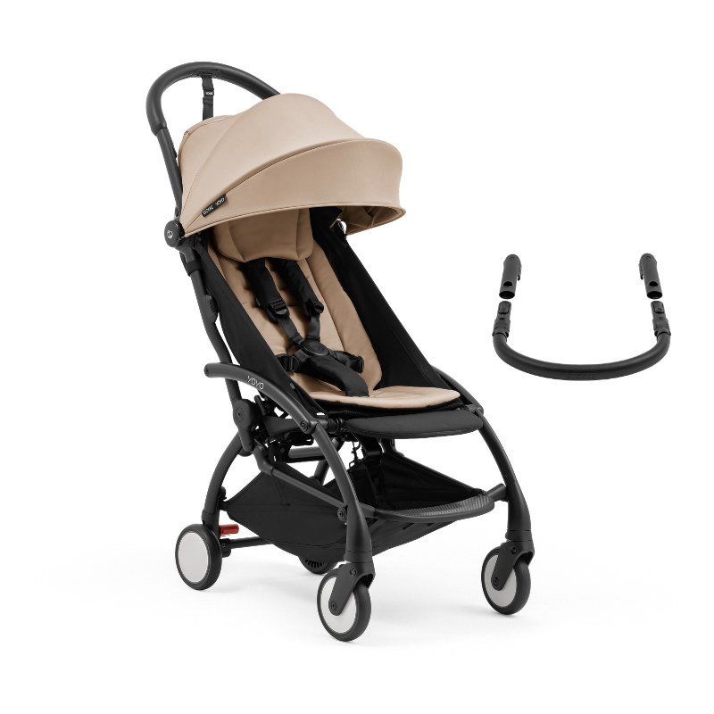 Stokke Yoyo⁵ Passeggino Taupe + Barra Paracolpi