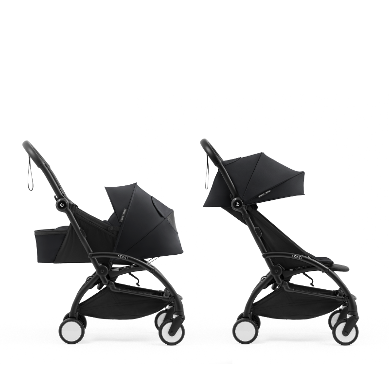 Stokke Yoyo⁵ Passeggino + Navicella Pieghevole Black