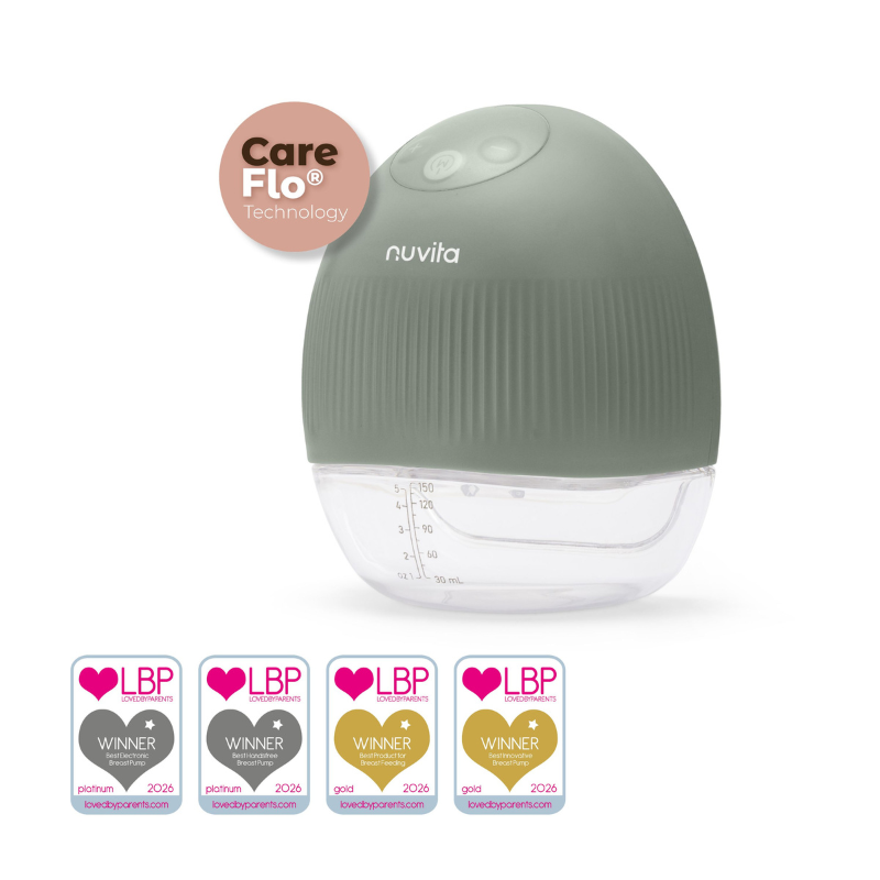Nuvita Tiralatte Elettrico Indossabile Singolo a 3 Fasi - Materno Flow 1264W