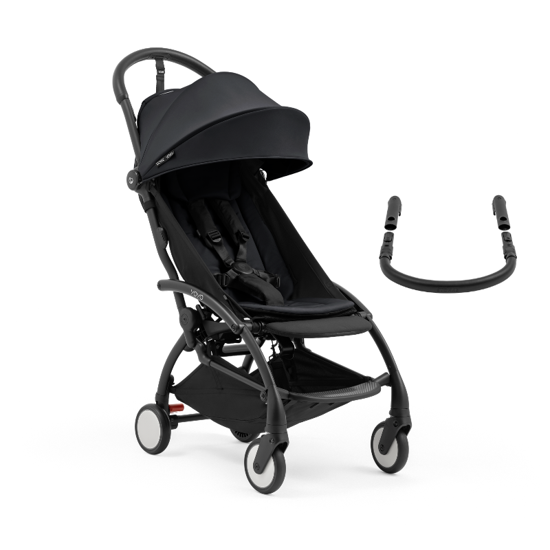Stokke Yoyo⁵ Passeggino Black + Barra Paracolpi