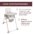 Chicco Seggiolone Polly Armonia Motherpearl
