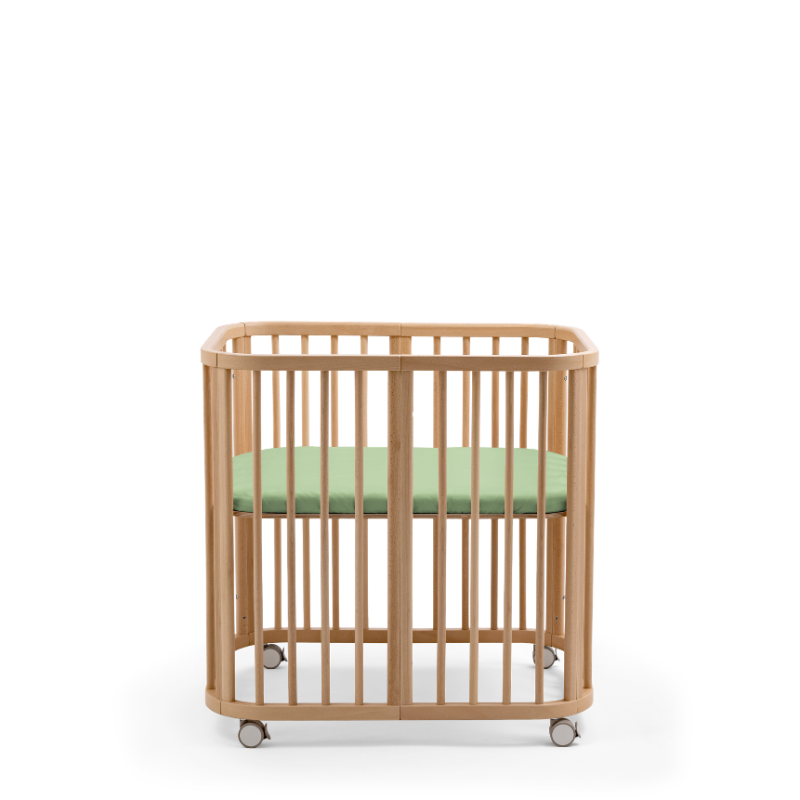 Stokke Nighti Mini Lenzuolo Sotto Sage Green