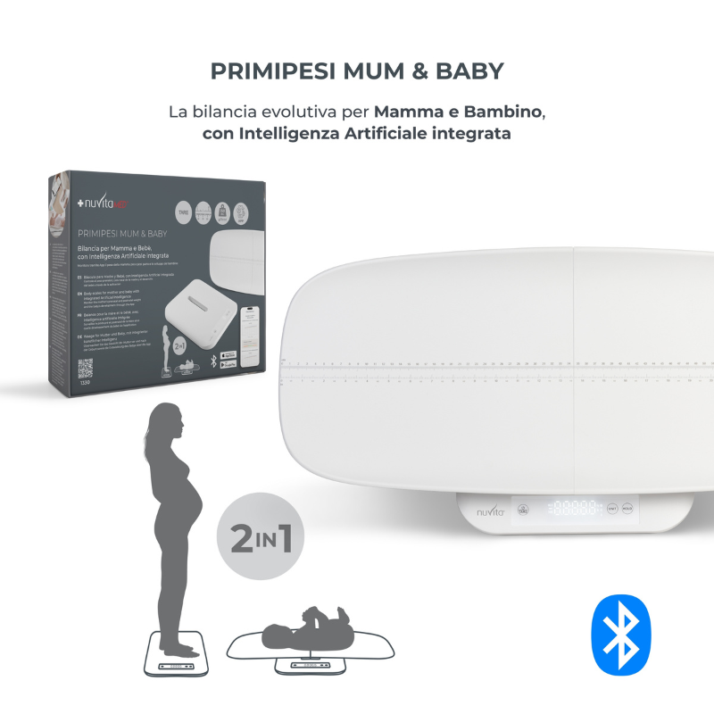 Nuvita Bilancia Neonati e Gravidanza - PrimiPesi Mum & Baby 1330