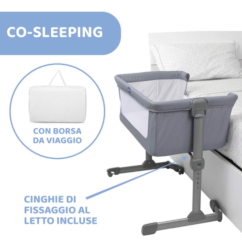 Chicco Culla Co-sleeping Next2Me Stone Re_Lux