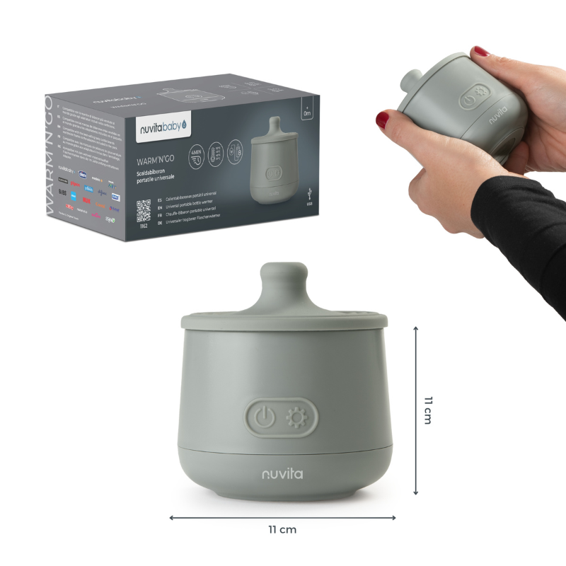 Nuvita Scaldabiberon Portatile Universale Warm'n'Go - 1162