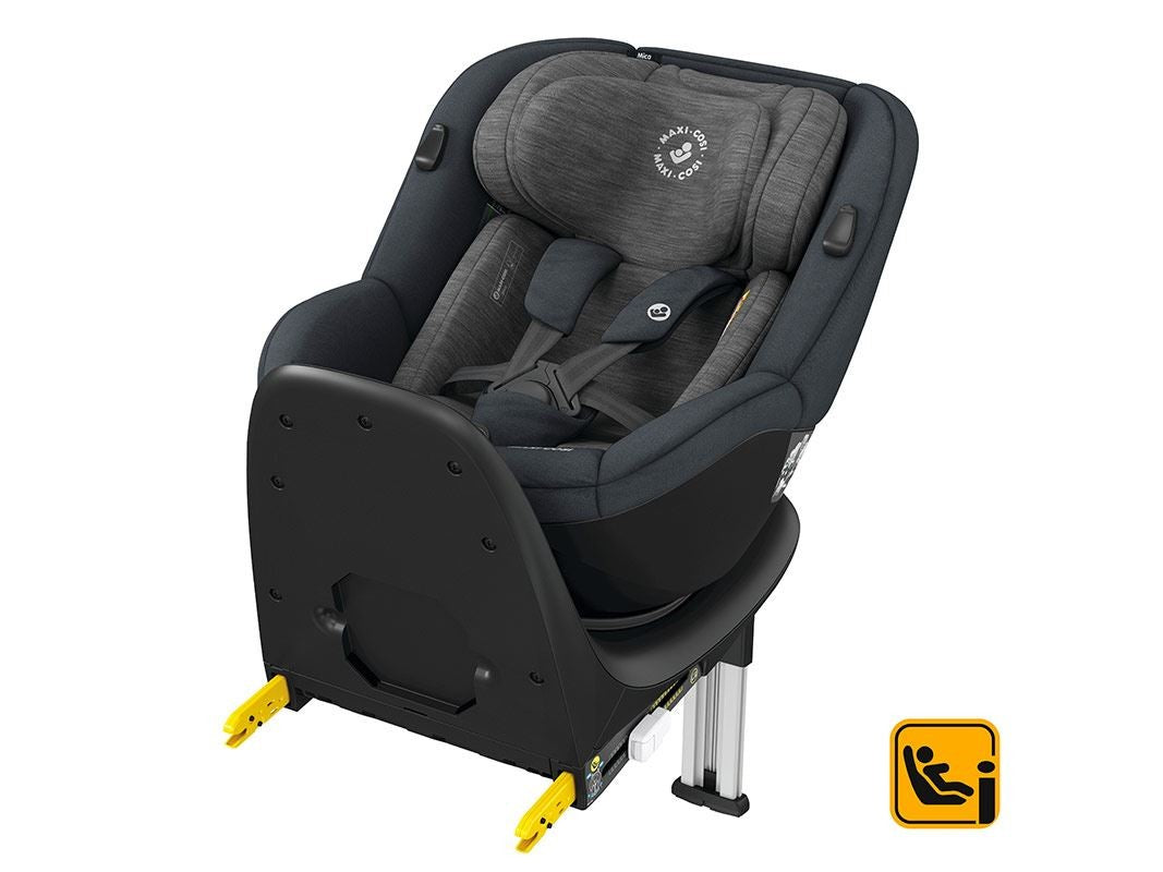 Maxi Cosi Seggiolino Auto Mica Authentic Black + Dispositivo Antiabbandono in OMAGGIO