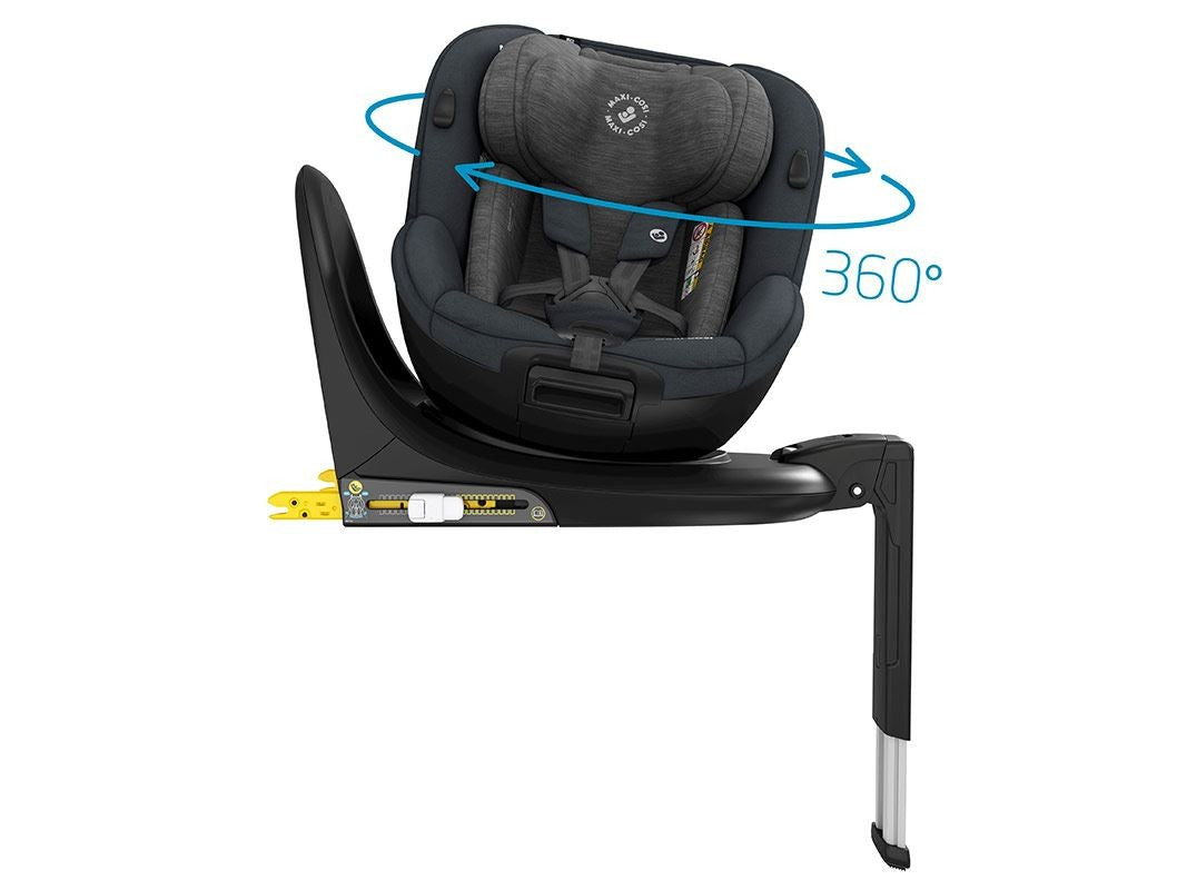 Maxi Cosi Seggiolino Auto Mica Authentic Black + Dispositivo Antiabbandono in OMAGGIO