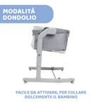 Chicco Culla Co-sleeping Next2Me Magic Evo Grey Mist