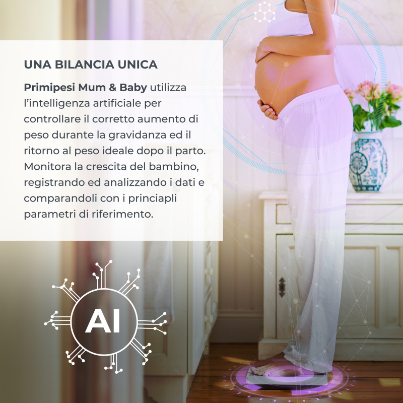 Nuvita Bilancia Neonati e Gravidanza - PrimiPesi Mum & Baby 1330