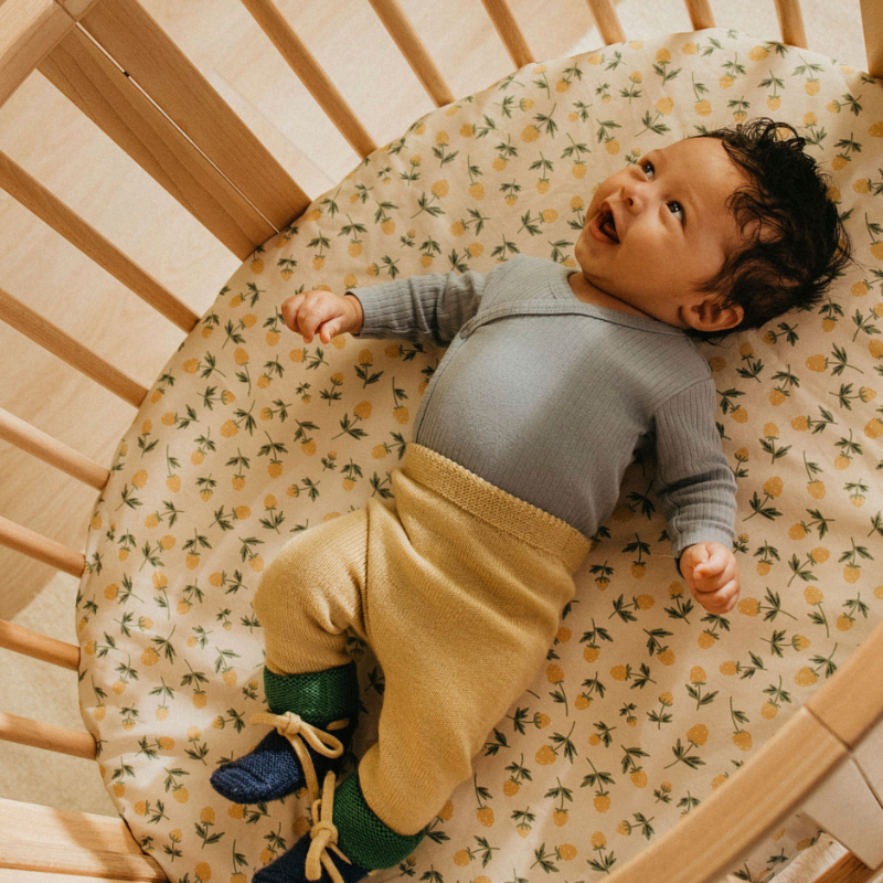 Drap-housse Stokke Sleepi Mini V3 Blanc
