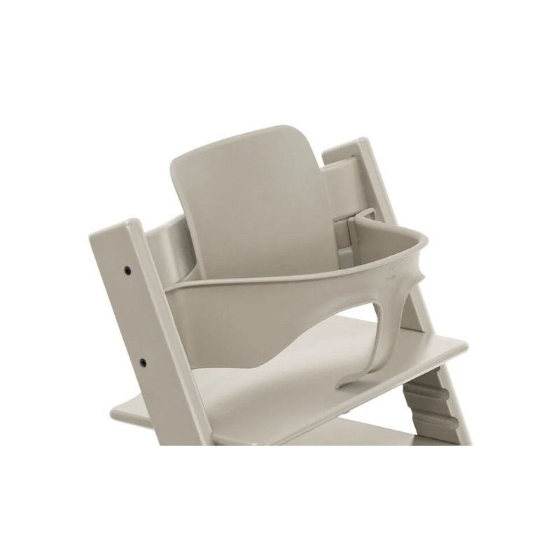 Stokke Promo Tripp Trapp Cashmere Gray con Newborn e Baby Set