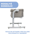 Chicco Culla Co-sleeping Next2Me Magic Evo Desert Taupe