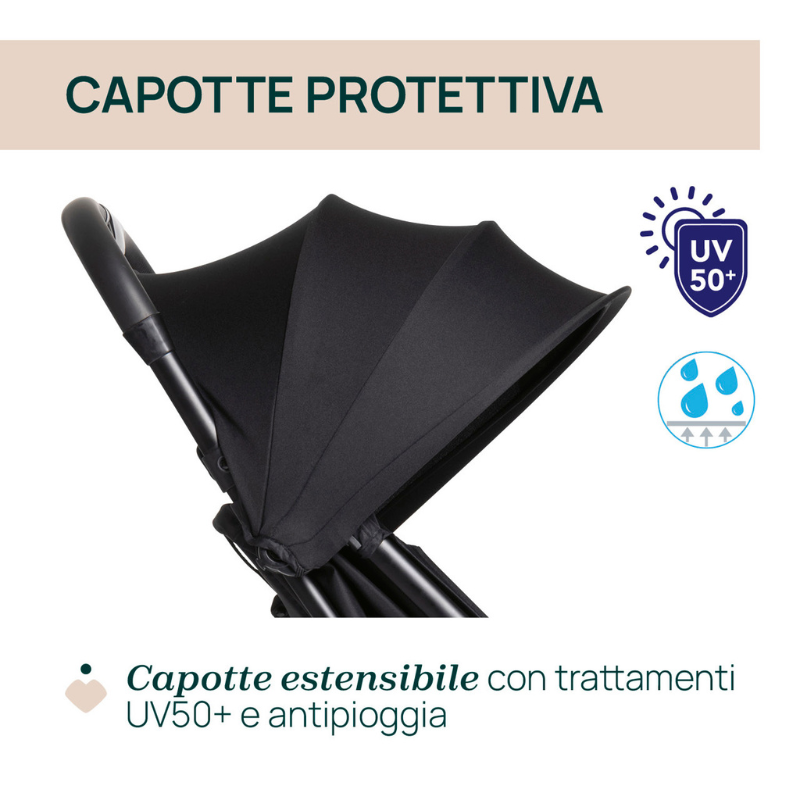Chicco Passeggino Urbino Black