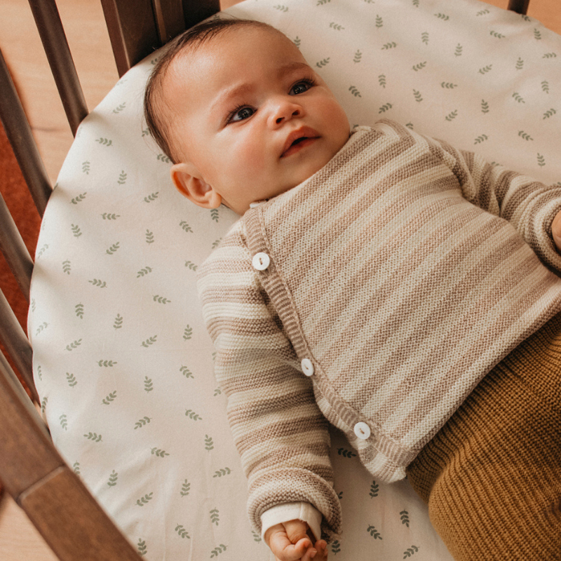 Drap-housse Stokke Sleepi Mini V3 Blanc
