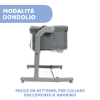 Chicco Culla Co-sleeping Next2Me Magic Evo Dark Grey