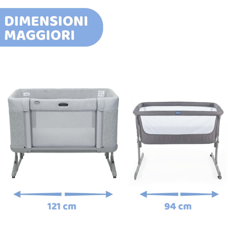 Chicco Next2me Forever Ash Grey