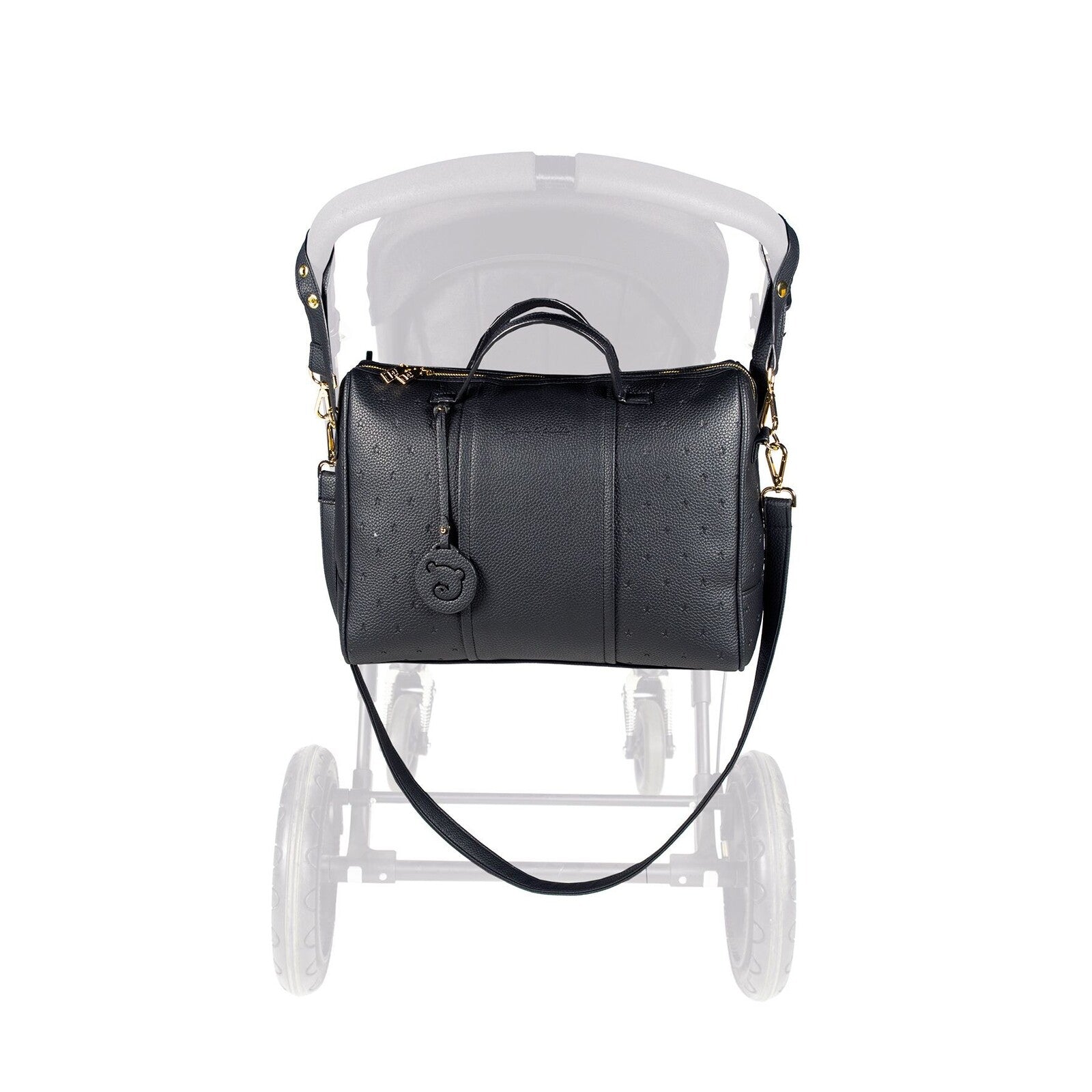 Pasito a Pasito Borsa Fasciatoio Ecopelle Nero - Linea London